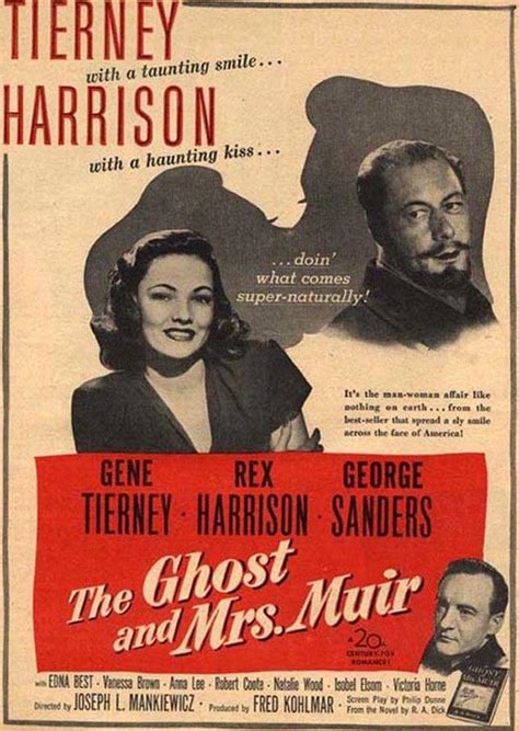 An Old Movie Poster For The Ghost And Mrs Mutton Starring Actors From