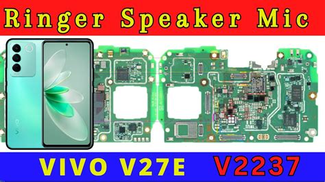 Vivo V E V Speaker Buzzer Ringer And Mic Problem Solution With