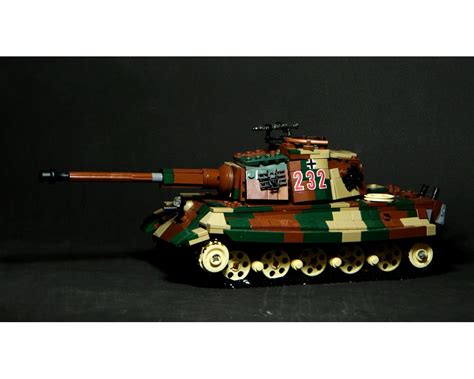 Lego Moc King Tiger Tiger Ii German Heavy Tank Königstiger By Twin