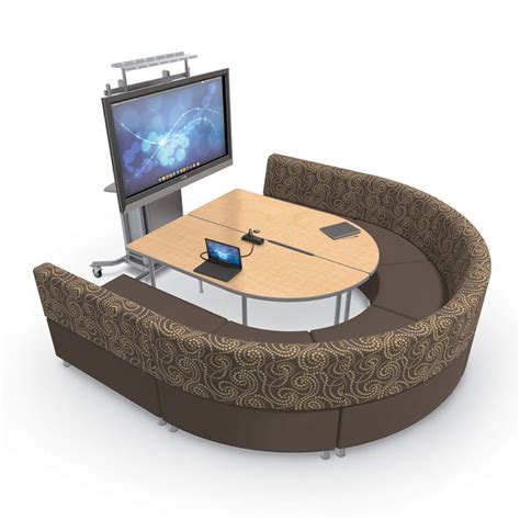 Multimedia Conference Table Large Collaboration Table