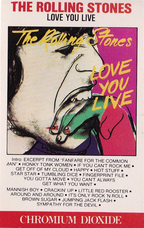 The Rolling Stones Love You Live CrO₂ Dolby Cassette Discogs