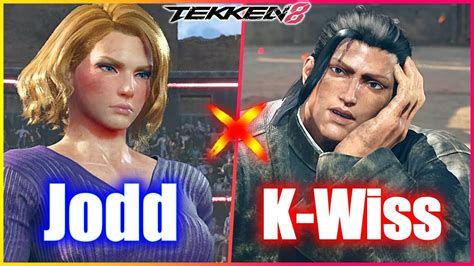 鉄拳8 Jodd ニーナ vs K Wiss ファラン TEKKEN 8 YouTube