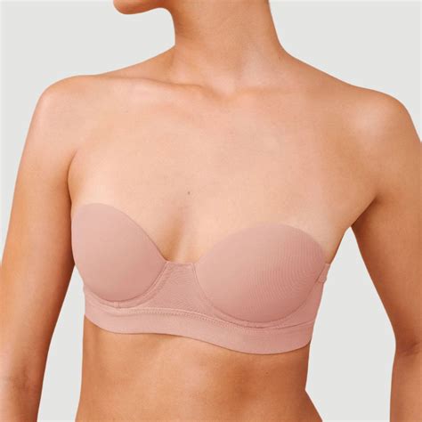 Strapless Bra For Small Busts Mvp Multiway Strapless Pepper