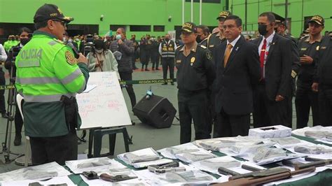 Pnp Capturó Más De 500 Delincuentes Y Desarticuló 45 Bandas Criminales