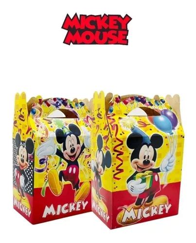 Busca Cajas Dulceros Mickey Mouse Fiesta Carton Aguinaldos A La