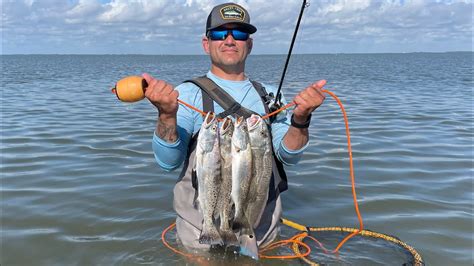 Speckled Trout Fishing In The Fall Galveston Texas Youtube