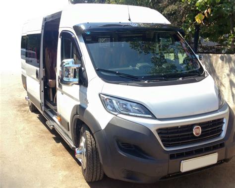 Козырек на Лобовое Стекло (черный Глянец, 5мм) для Fiat Ducato 2006↗ и ...