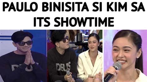 Paulo Avelino Binisita Si Kim Chiu Sa It S Showtime Youtube