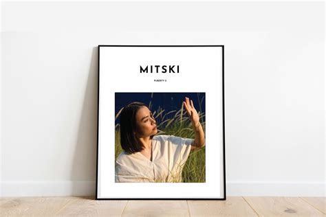 Mitski Puberty 2 Album Inspired Art Print Mitski Music Art Etsy