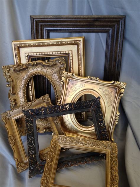 Antique Small Frame Package 6 Antique Frames Frame Antiques