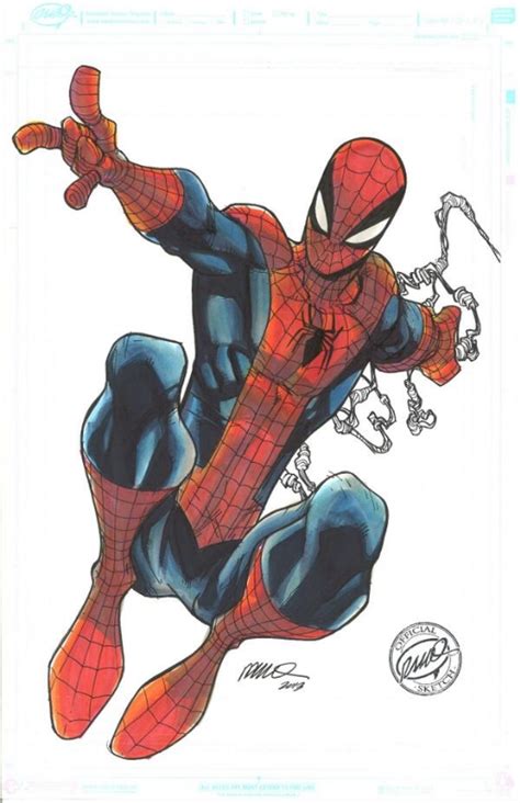 Amazing Spider Man Humberto Ramos Comic Art Spiderman Art Sketch