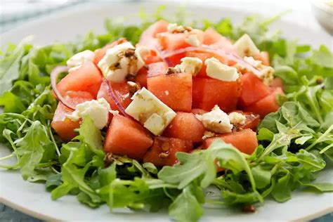 Arugula Watermelon And Feta Salad Recipe