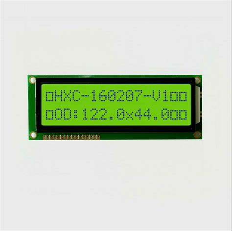 X Big Screen Type Bit Parallel Yellow Green V Display