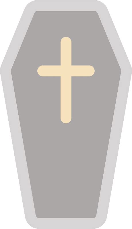 Coffin Clipart Transparent Background - ClipartLib