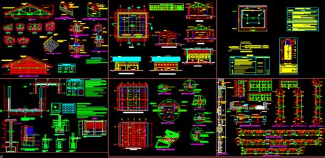 Classroom Project Dwg Full Project For Autocad • Designs Cad