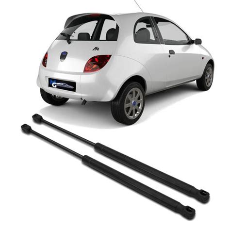 Kit Par Pistão Amortecedor Tampa Traseira Porta Mala Ford Ka 1997 1998