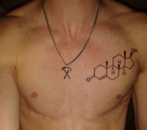 Testosterone Chemical Structure Tattoo Wallpaperofcutekoreangirl