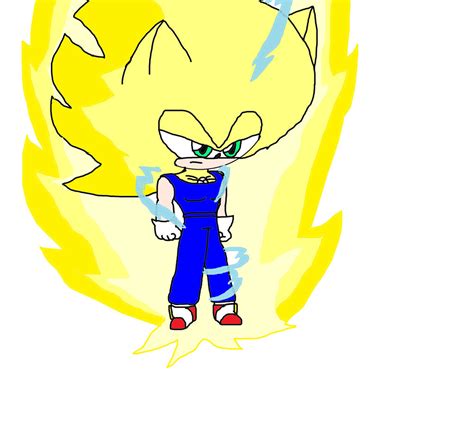 SSJ2 Sonic Transformation by Vegetaovr9000 on DeviantArt