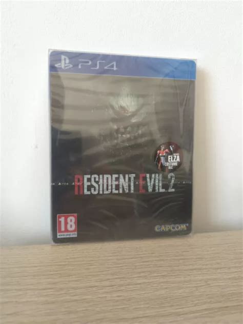 Ps4 Sony Playstation 4 Game Resident Evil 2 Game Remake Steelbook