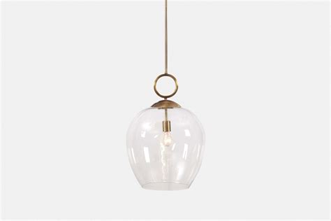 Calix Glass Blown Pendant Lamp Maison Corbeil