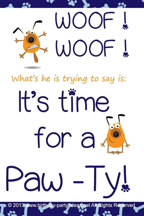 Dog Birthday Party Quotes - ShortQuotes.cc