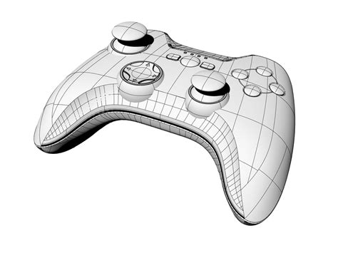 3d Gamepad 05 Model Turbosquid 2045754