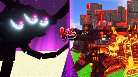 Wither Storm Vs All Cataclysm Bosses Wither Storm Vs Cataclysm Mobs Minecraft Mob Battle 1