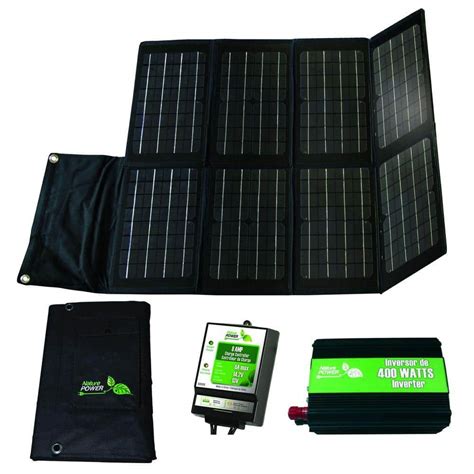 Nature Power Watt Folding Solar Panel Charging Kit The Home