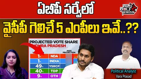 Abp C Voter 2024 Election Survey Ap Elections 2024 Ysrcp Cm Jagan