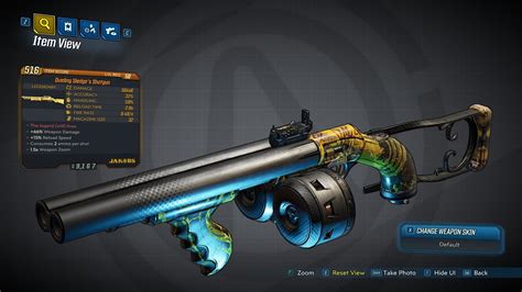 Sledges Shotgun Borderlands 3variant Chart Borderlands Wiki Fandom