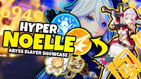 Hyper Dps Noelle Furina Team Abyss Showcase Genshin Impact Hot Sex Picture