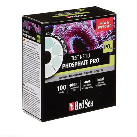 Red Sea Phosphat Pro Test Refill Sewatec A E