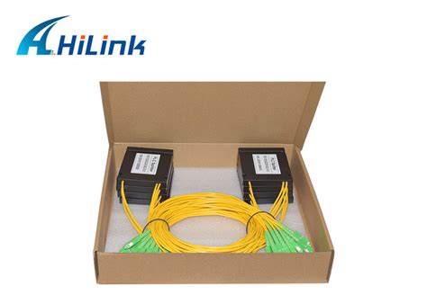 Hilink X Plc Optical Splitter Sm Sc Apc Mm Abs Box M G A