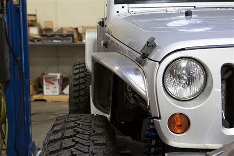 Silver Door Jeep Jk Genright Off Road