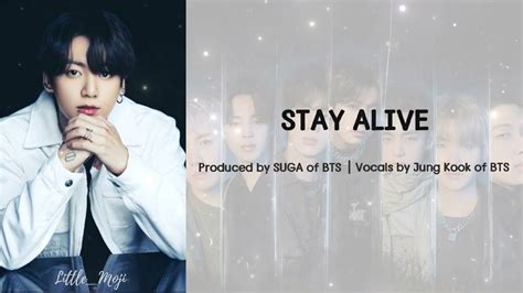 [thaisub] Stay Alive Prod Suga Of Bts Jung Kook 정국 Youtube