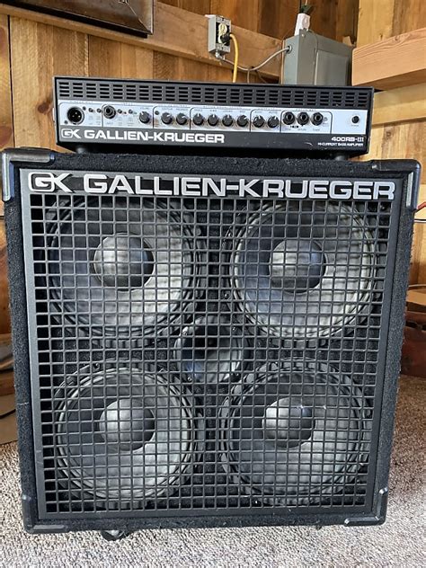 Gallien Krueger 410sbx Black Reverb