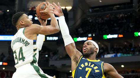 Giannis Antetokounmpo Sets Bucks Record With 64 Points Vs Pacers