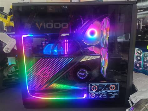 AMD Gaming PC Ryzen 7 5700X 8 Cores Asus ROG Strix B550i ITX