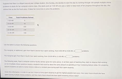 Solved Suppose That Piper Is A Diligent Second Year College Chegg