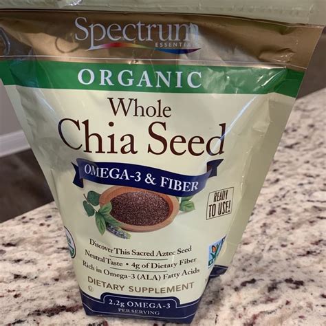 Spectrum Essentials Organic Whole Chia Seeds Review Abillion