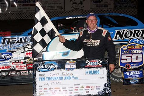 Curtis Roberts Enjoys Dream Night At I 96 Speedway Scores First World