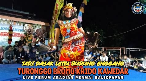 Tari Dayak Lettu Burung Enggang Tarian Dayak Kontemporer One Vision