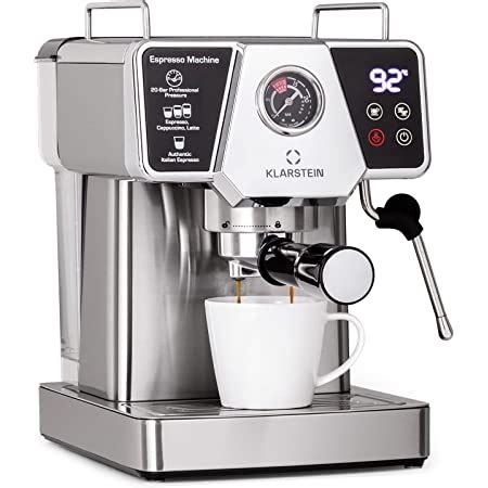 Klarstein Futura Cafeti Re Machine Caf Machine Expresso W