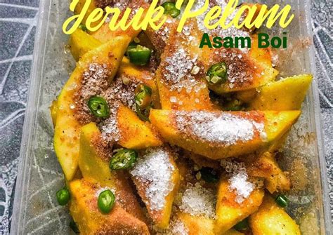 Cara Nak Buat Mangga Asam Boi Kasturi Jeremyaddhiggins