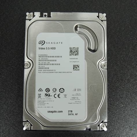 【目立った傷や汚れなし】【検品済み】seagate 2tb Hdd St2000vm003 使用10033時間 管理s 55の落札情報