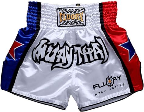 Amazon FLUORY Muay Thai Fight Shorts MMA Shorts Clothing Training