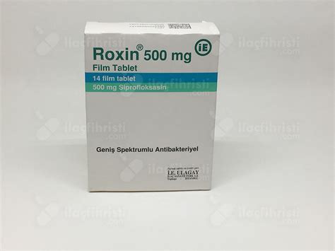 Roxin Mg Film Kapli Tablet Fiyat