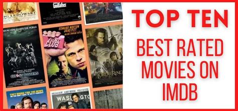 Top 10 Best Rated Movies on IMDB