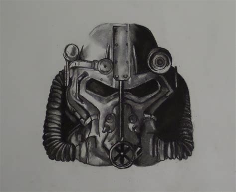 T60 power armor helmet