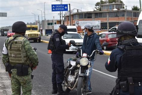 Polic A Municipal Y Guardia Nacional Refuerza Operativos En Zacatelco